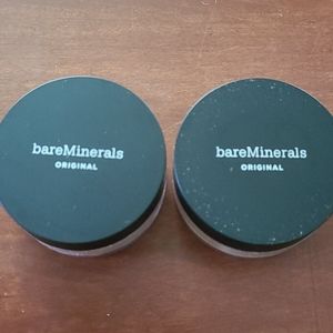 2 new Bare Minerals original Foundation Light 08